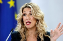 Η υπουργός Εργασίας της Ισπανίας, Γιολάντα Ντίαθ 