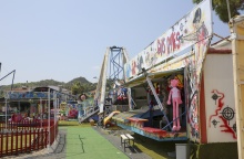 Το λούνα παρκ όπου έγινε το δυστύχημα στη Χαλκιδική