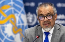 Ο γενικός γραμματέας του Παγκόσμιου Οργανισμού Υγείας Τέντρος Αντανόμ Γκεμπρεγεσούς 
