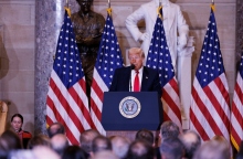 Ο πρόεδρος Ντόναλντ Τραμπ