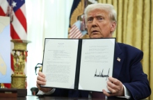 Ο πρόεδρος Τραμπ