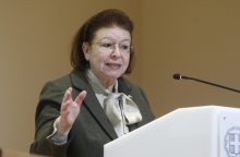 Η Υπουργός Πολιτισμού Λίνα Μενδώνη