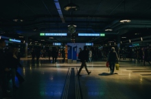 Μπλακ άουτ στο μετρο, επιβατες