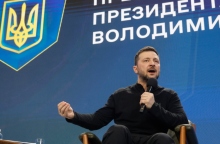Ο πρόεδρος της Ουκρανίας, Βολοντίμιρ Ζελένσκι 