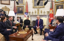 Ζελένσκι και Τραμπ στον Λευκό Οίκο