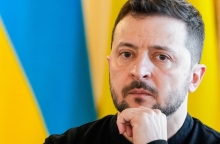 Ο πρόεδρος της Ουκρανίας, Βολοντίμιρ Ζελένσκι 