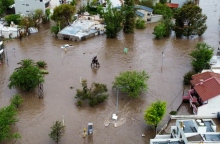 πλημμυρισμενη πολη