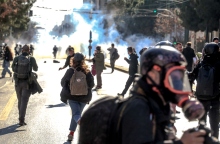 Ένταση στο κέντρο της Αθήνας