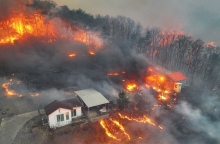 σπιτι, δασος, φωτια