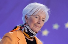 Η επικεφαλής της Ευρωπαϊκής Κεντρικής Τράπεζας (ΕΚΤ) Κριστίν Λαγκάρντ 
