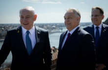 Μπενιαμίν Νετανιάχου και Βίκτορ Ορμπάν στην Ουγγαρία