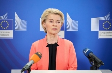 Η πρόεδρος της Κομισιόν, Ούρσουλα Φον ντερ Λάιεν