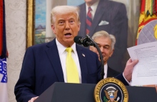 Ο πρόεδρος των ΗΠΑ, Ντόναλντ Τραμπ 