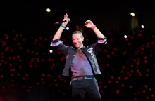 Ο τραγουδιστής των Coldplay, Κρις Μάρτιν