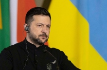 Ο Ουκρανός πρόεδρος, Βολοντίμιρ Ζελένσκι