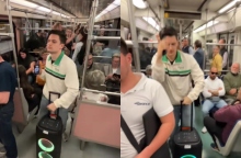 Γνωστός TikToker μπήκε στο Μετρό της Αθήνας με το ηχείο...στη διαπασών αλλά δεν αντίκρισε αυτό που περίμενε