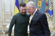 Ζελένσκι και Κιθ Κέλογκ 