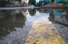 βροχη, νερα, δρομος