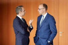 Μητσοτάκης και Μέρτς στο Βερολίνο 