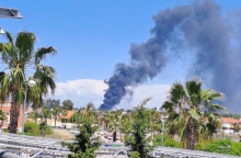 Πυρκαγιά σε αποθήκη χημικών, καπνοι