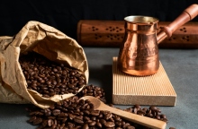 καφες, φλιτζανι, μπρικι, κοκκοι καφε