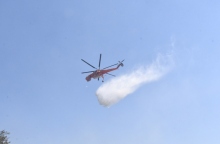 Φωτιά, ελικοπτερο