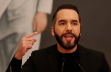 Ο πρόεδρος του Ελ Σαλβαδόρ, Ναγίμπ Μπουκέλε 