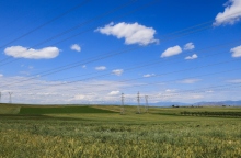 Καιρός, ουρανος, συννεφα, χωραφι