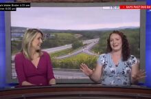 Συνέχισε να εκφωνεί ειδήσεις, ενώ είχαν σπάσει τα νερά της 