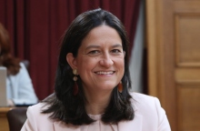 Η Υπουργός Εργασίας και Κοινωνικής Ασφάλισης, Νίκη Κεραμέως 