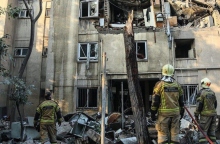 Ιράν, συντριμμια κτιριου