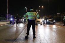 Τροχονόμος σε δρόμο 