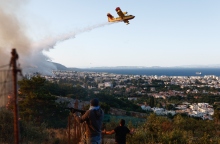 Φωτιά στη Χίο