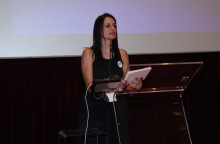 Η Πρόεδρος της CAPA, Ανθή Τροκούδη κατά την έναρξη του πρώτου event "CAPAcities"