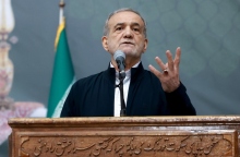 Ο πρόεδρος του Ιράν, Μασούντ Πεζεσκιάν 