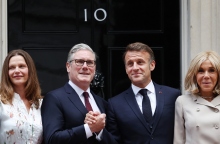 Κιρ Στάρμερ και Εμανουέλ Μακρόν 