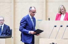 Ο καγκελάριος της Γερμανίας, Φρίντριχ Μερτς 