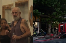 Πέτρος Φιλιππίδης: Οι πρώτες φωτογραφίες από τη φωτιά στο σπίτι του στην Πατησίων