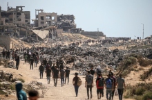 γαζα, συντριμμια, κατοικοι