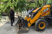 Δήμος Αθηναίων, αστυνομια, φορτηγο, εργα, δρομος