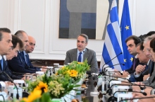 Συνεδρίαση του Υπουργικού Συμβουλίου, στο Μέγαρο Μαξίμου