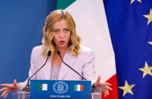 Η πρωθυπουργός της Ιταλίας, Τζόρτζια Μελόνι 
