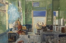 Παύλος Σάμιος, «Το καφενείο της αγοράς»