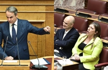 Ένταση Μητσοτάκη με Κωνσταντοπούλου στη Βουλή: Σταματήστε να γκαρίζετε 