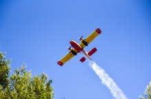 Φωτιά, αεροπλανο