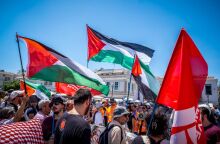 ΔΙΑΜΑΡΤΥΡΙΑ ΓΙΑ ΤΗΝ ΑΦΙΞΗ ΤΟΥ ΙΣΡΑΗΛΙΝΟΥ ΚΡΟΥΑΖΕΡΟΠΛΟΙΟΥ "CROWN IRIS" ΣΤΟ ΛΙΜΑΝΙ ΤΟΥ ΑΓΙΟΥ ΝΙΚΟΛΑΟΥ ΣΤΗΝ ΚΡΗΤΗ (ΑΝΤΩΝΗΣ ΖΟΥΡΙΔΑΚΗΣ/EUROKINISSI)