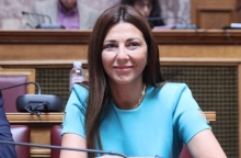Η Υπουργός Παιδείας, Θρησκευμάτων και Αθλητισμού, Σοφία Ζαχαράκη