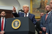 Ο πρόεδρος των ΗΠΑ, Ντόναλντ Τραμπ 