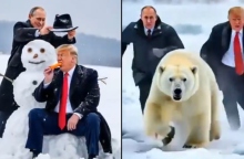 Ο Τραμπ με τον Πούτιν