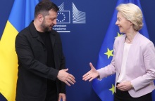 Κοινή συνέντευξη Τύπου Φον ντερ Λάιεν - Ζελένσκι:  Η ΕΕ θα συνεχίζει να στηρίζει την Ουκρανία για όσο χρειαστεί